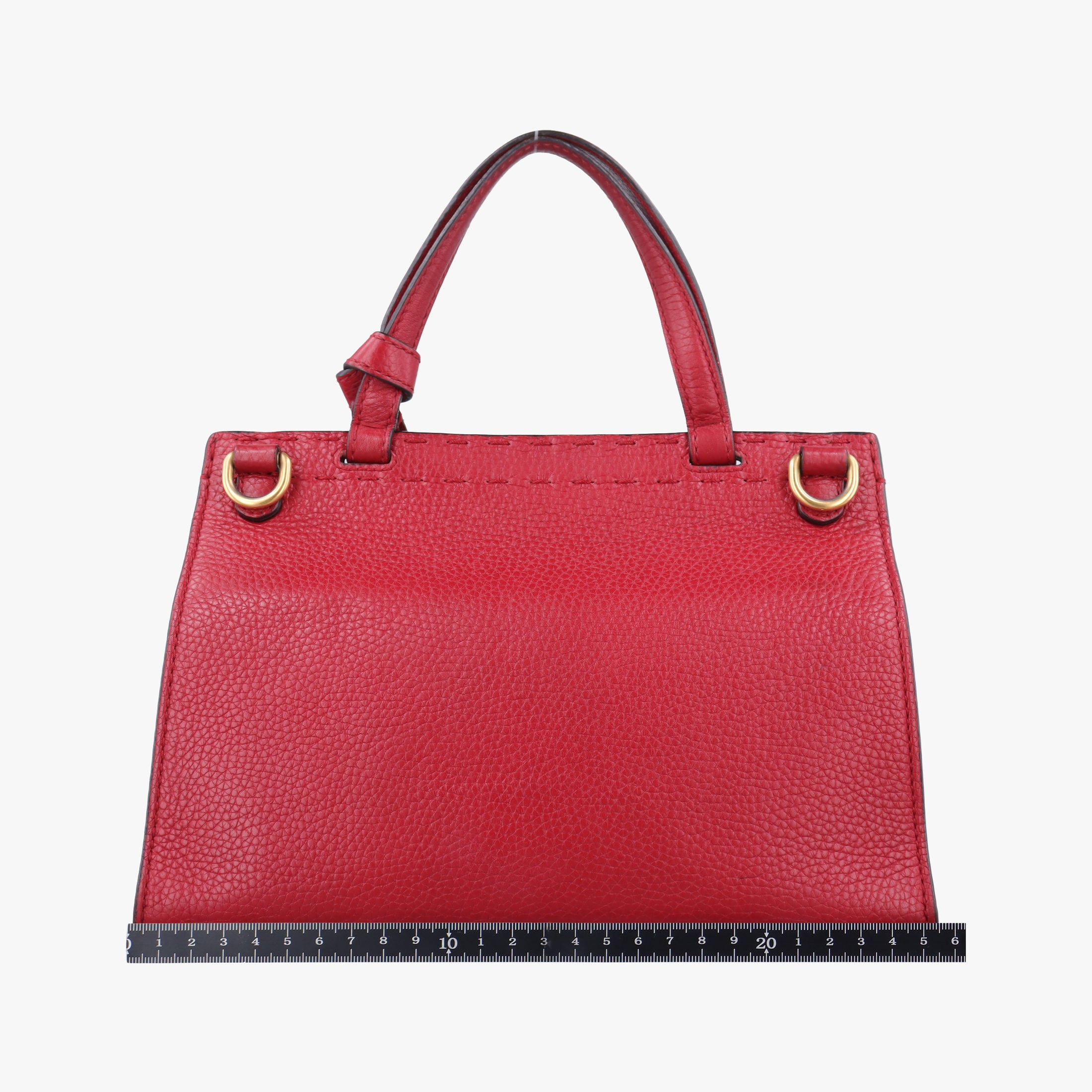 Pre-owned Gucci GG Marmont Red Leather 442622 shoulderbag | stylenewstar