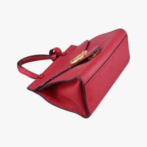 Pre-owned Gucci GG Marmont Red Leather 442622 shoulderbag | stylenewstar