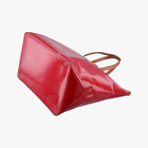 Pre-owned Louis Vuitton Bellevue GM Pomme d'Amour Vernis M93587 handbag | stylenewstar