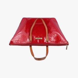 Pre-owned Louis Vuitton Bellevue GM Pomme d'Amour Vernis M93587 handbag | stylenewstar