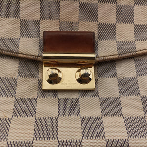 Pre-owned Louis Vuitton CROISETTE Azur Damier Canvas N41581 shoulderbag | stylenewstar