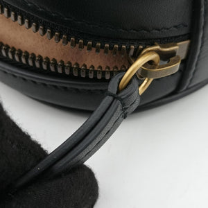 Vintage Gucci GG Marmont Black Leather 476434 clutchbag | stylenewstar
