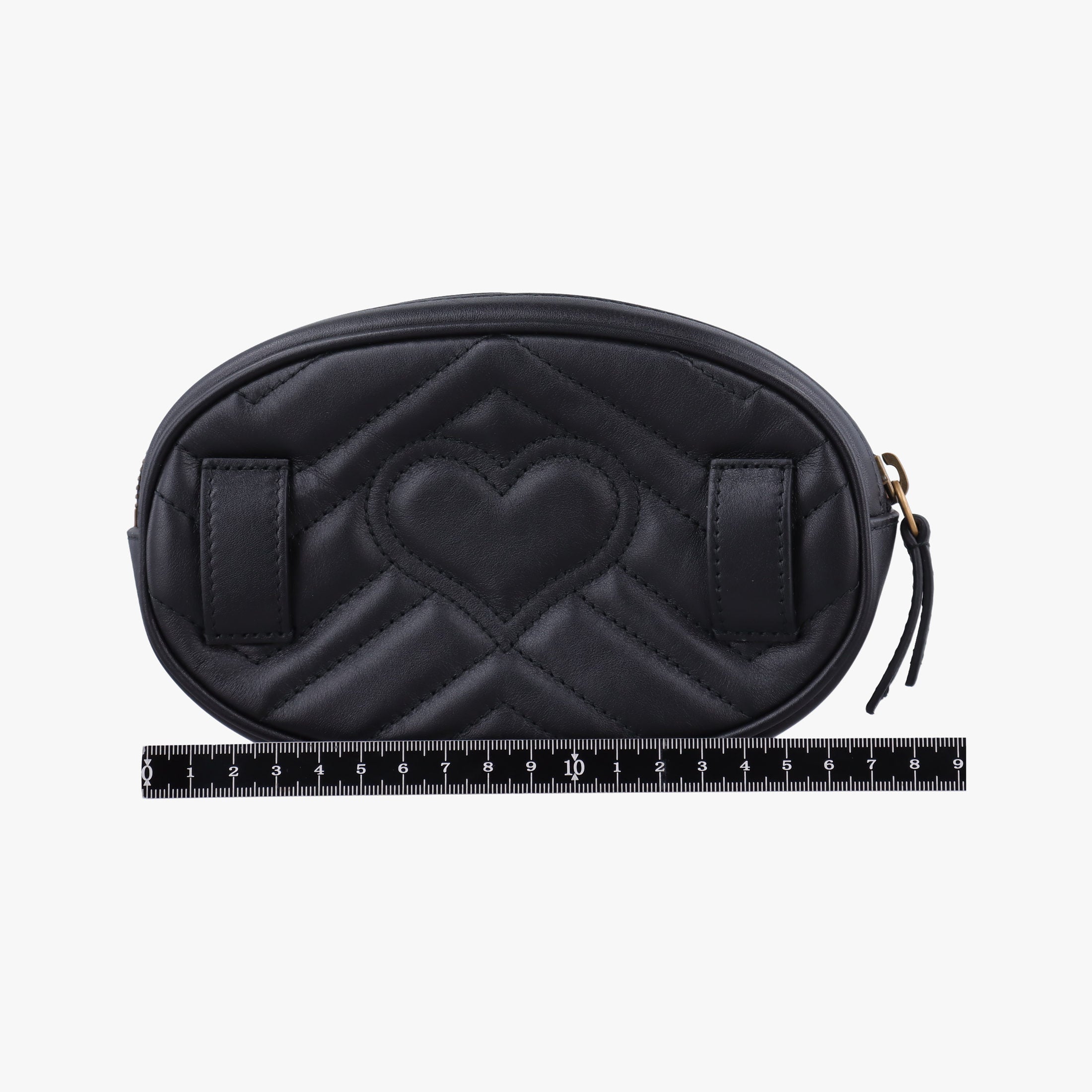 Vintage Gucci GG Marmont Black Leather 476434 clutchbag | stylenewstar