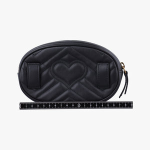 Vintage Gucci GG Marmont Black Leather 476434 clutchbag | stylenewstar