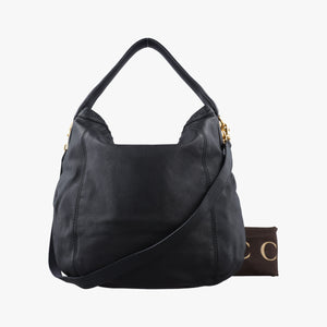Vintage Gucci Sunset hobo Black Leather 269933 shoulderbag | stylenewstar