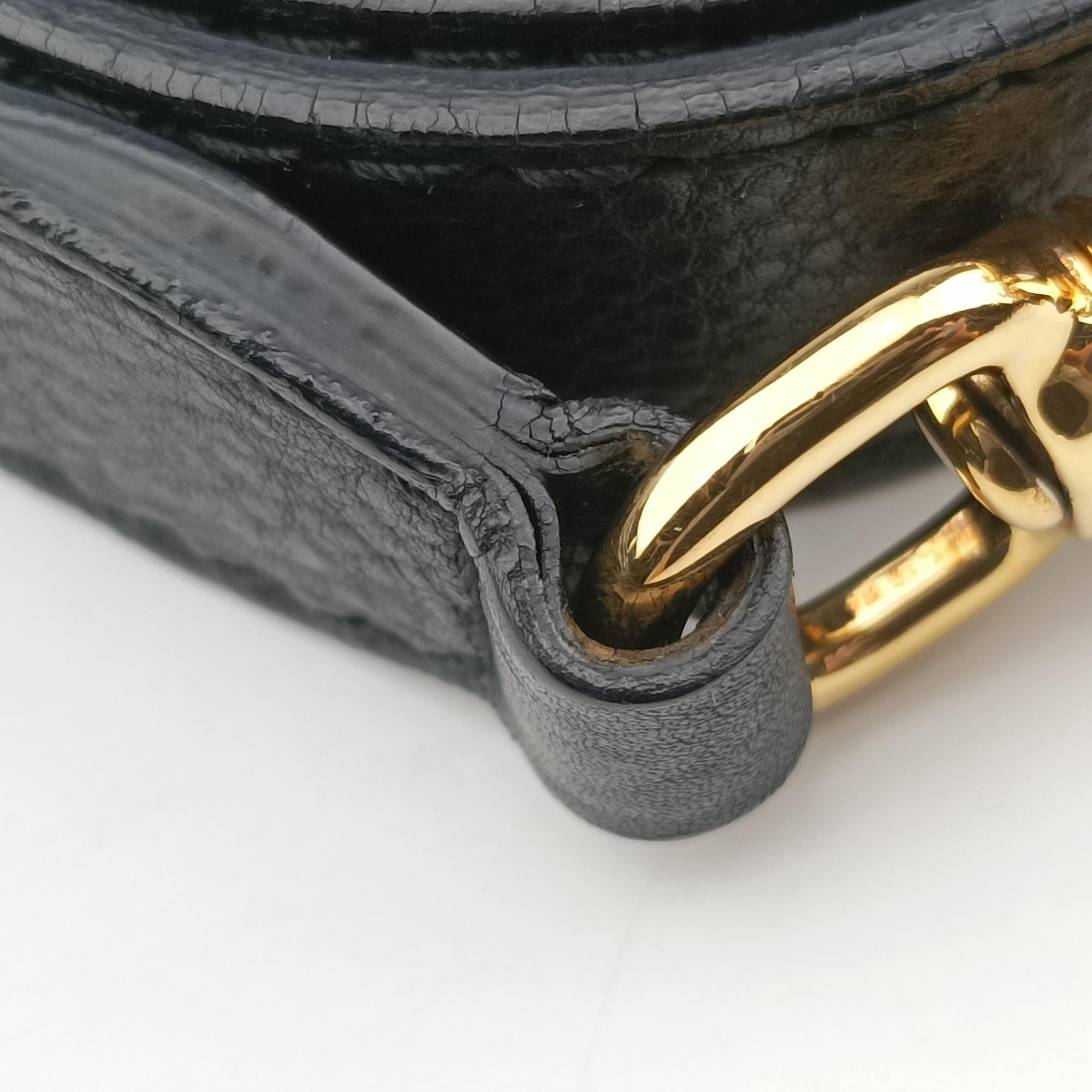 Vintage Gucci Sunset hobo Black Leather 269933 shoulderbag | stylenewstar