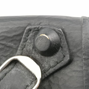 Pre-owned Balenciaga Classic City Mini Black lambskin  shoulderbag | stylenewstar