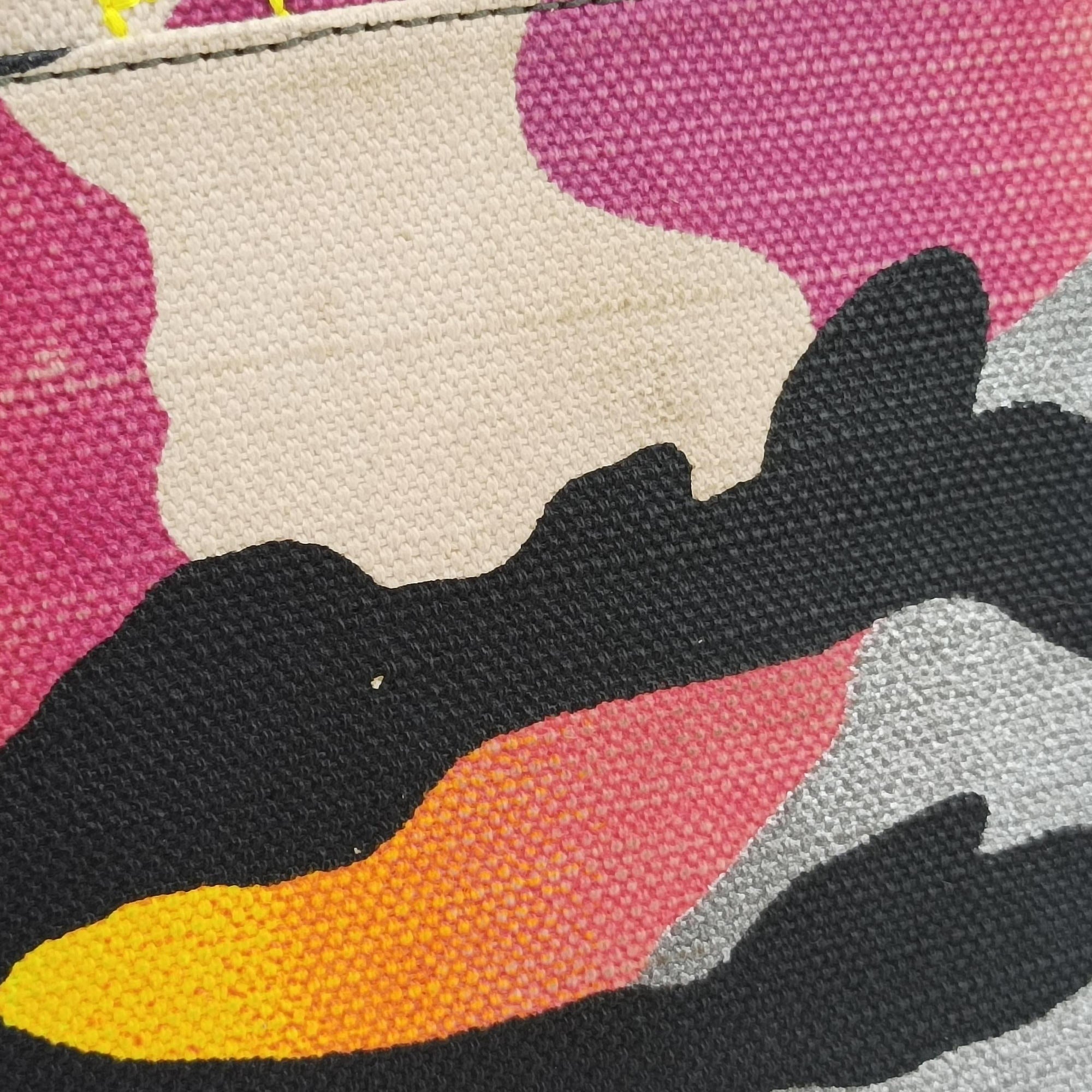 Pre-owned Christian Dior Camouflage Print Bowler Multicolour canvas  handbag | stylenewstar