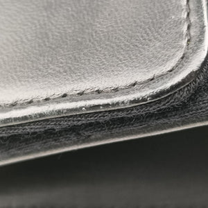 Secondhand Chanel Matelasse Black Lambskin × Cotton  shoulderbag | stylenewstar