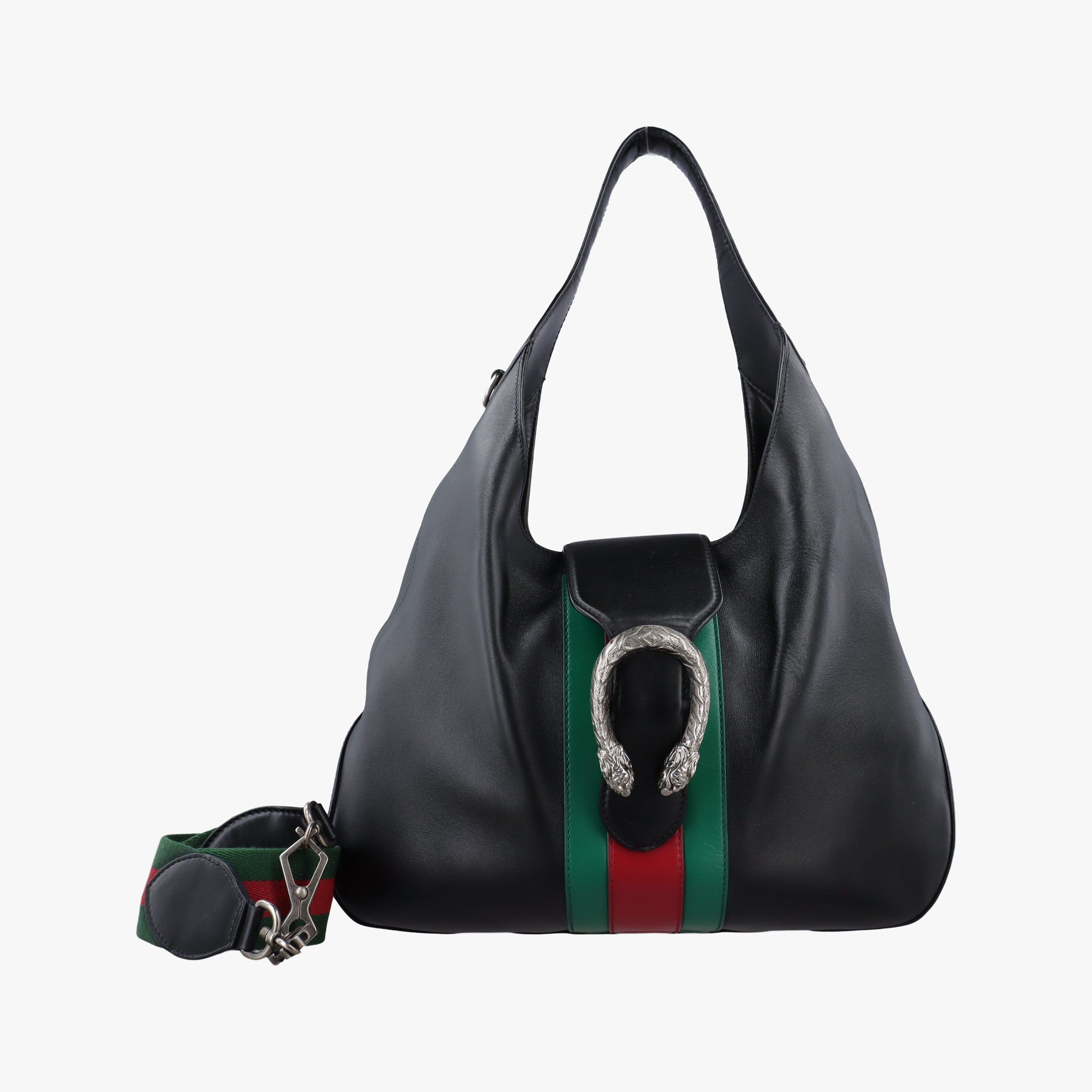 Secondhand Gucci Dionysus Hobo Black Leather 446687 shoulderbag | stylenewstar