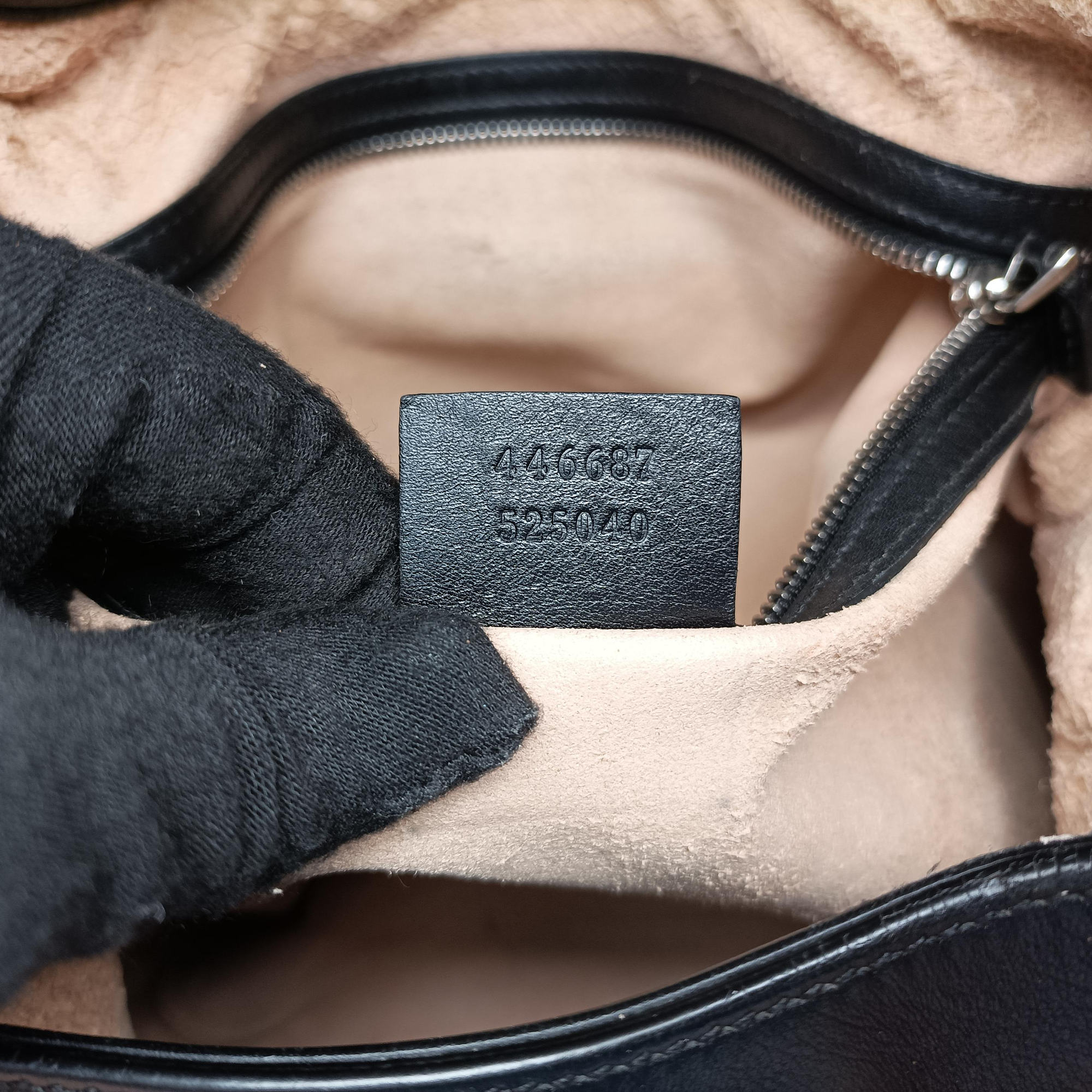 Secondhand Gucci Dionysus Hobo Black Leather 446687 shoulderbag | stylenewstar