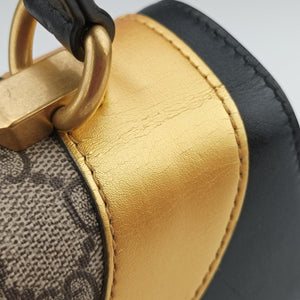 Secondhand Gucci Osiride GG Supreme beige×black×Multicolour PVC coated canvas×Leather 497996 shoulderbag | stylenewstar