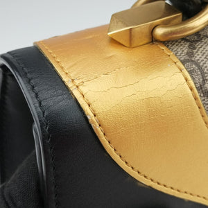 Secondhand Gucci Osiride GG Supreme beige×black×Multicolour PVC coated canvas×Leather 497996 shoulderbag | stylenewstar