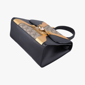 Secondhand Gucci Osiride GG Supreme beige×black×Multicolour PVC coated canvas×Leather 497996 shoulderbag | stylenewstar
