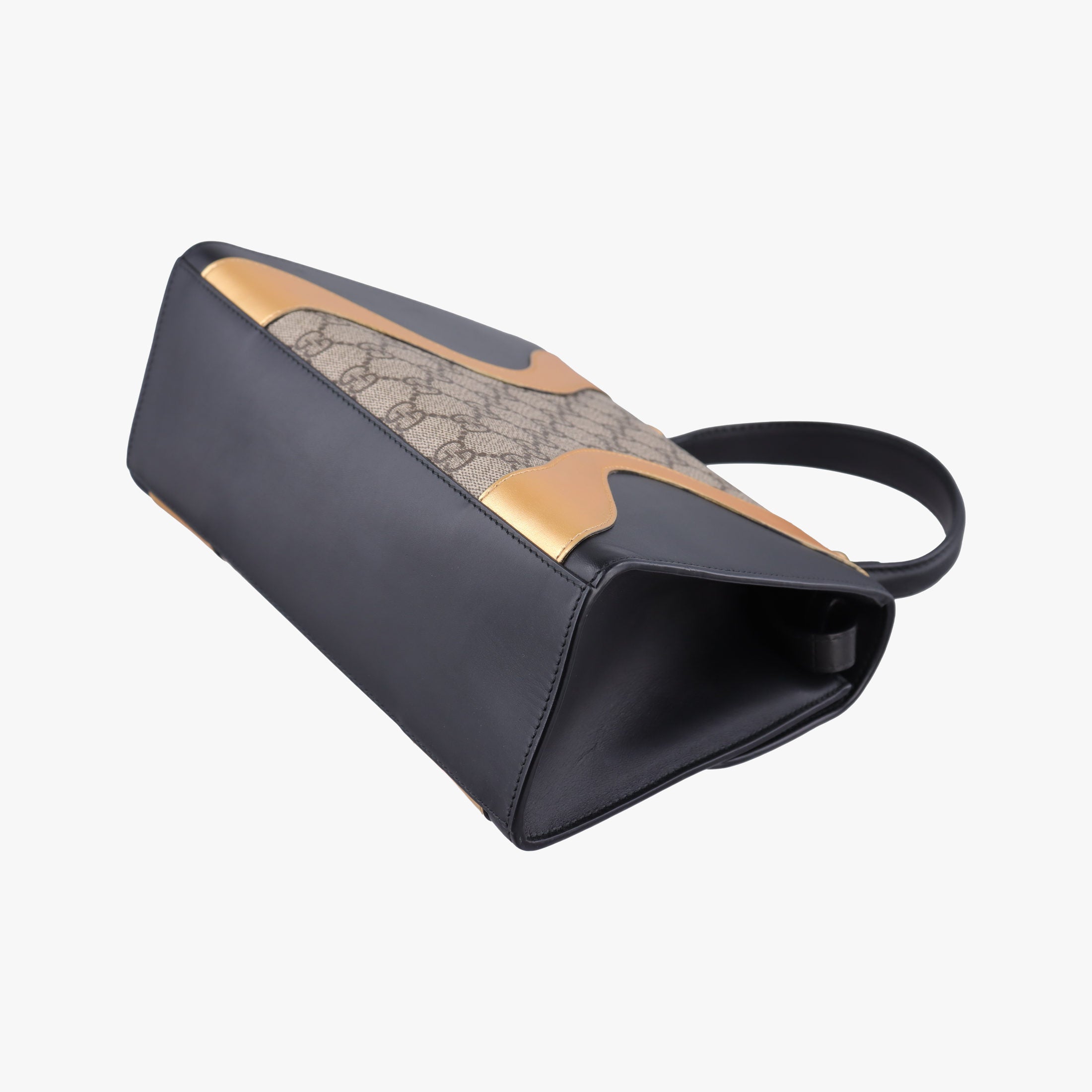 Secondhand Gucci Osiride GG Supreme beige×black×Multicolour PVC coated canvas×Leather 497996 shoulderbag | stylenewstar