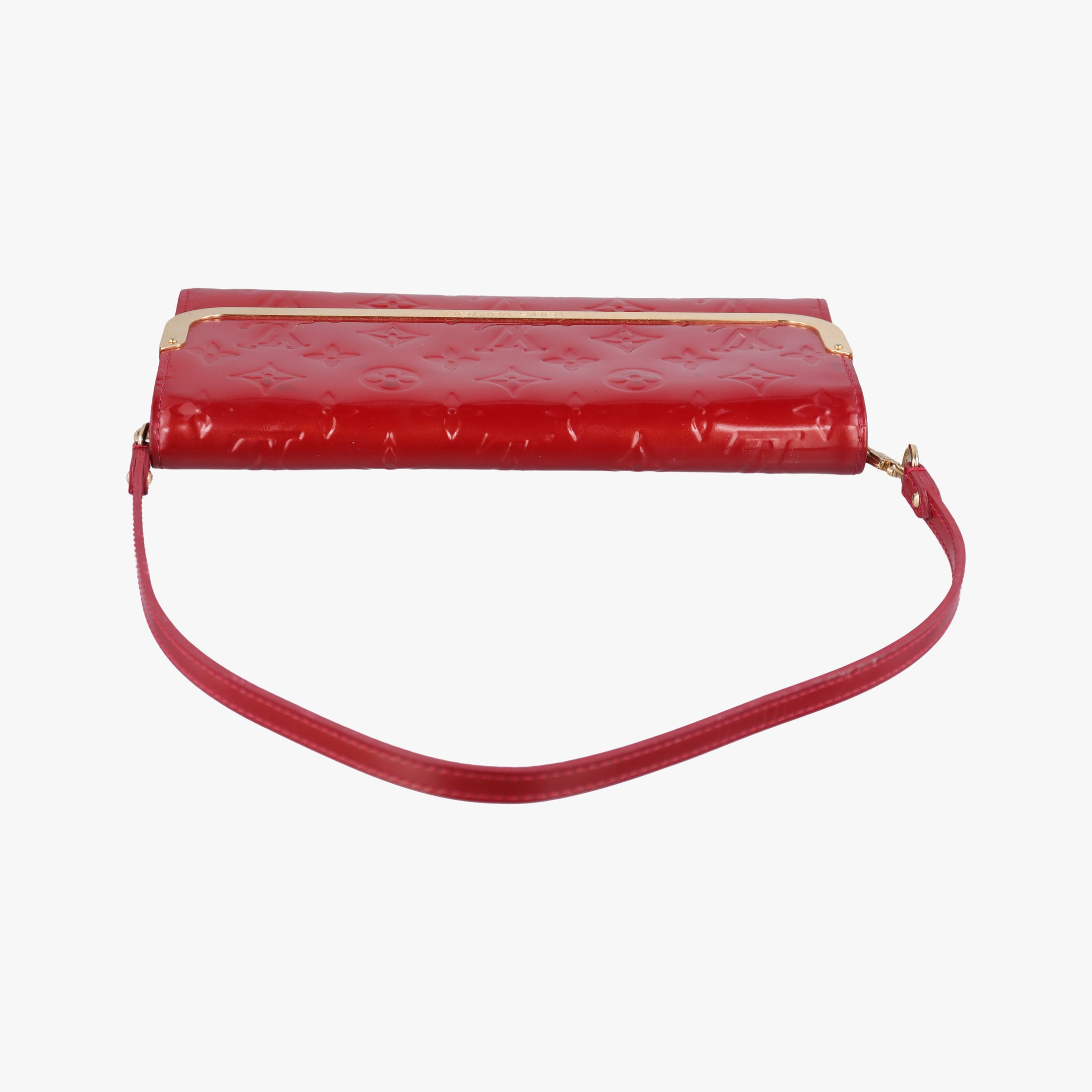 Pre-owned Louis Vuitton Rossmore MM Red Vernis M91550 shoulderbag | stylenewstar