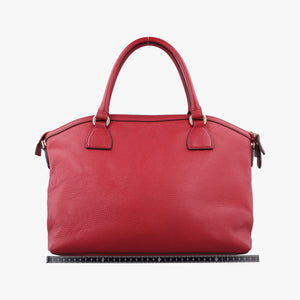 Vintage Gucci Dome Large GG Charm Red Leather 449660 handbag | stylenewstar