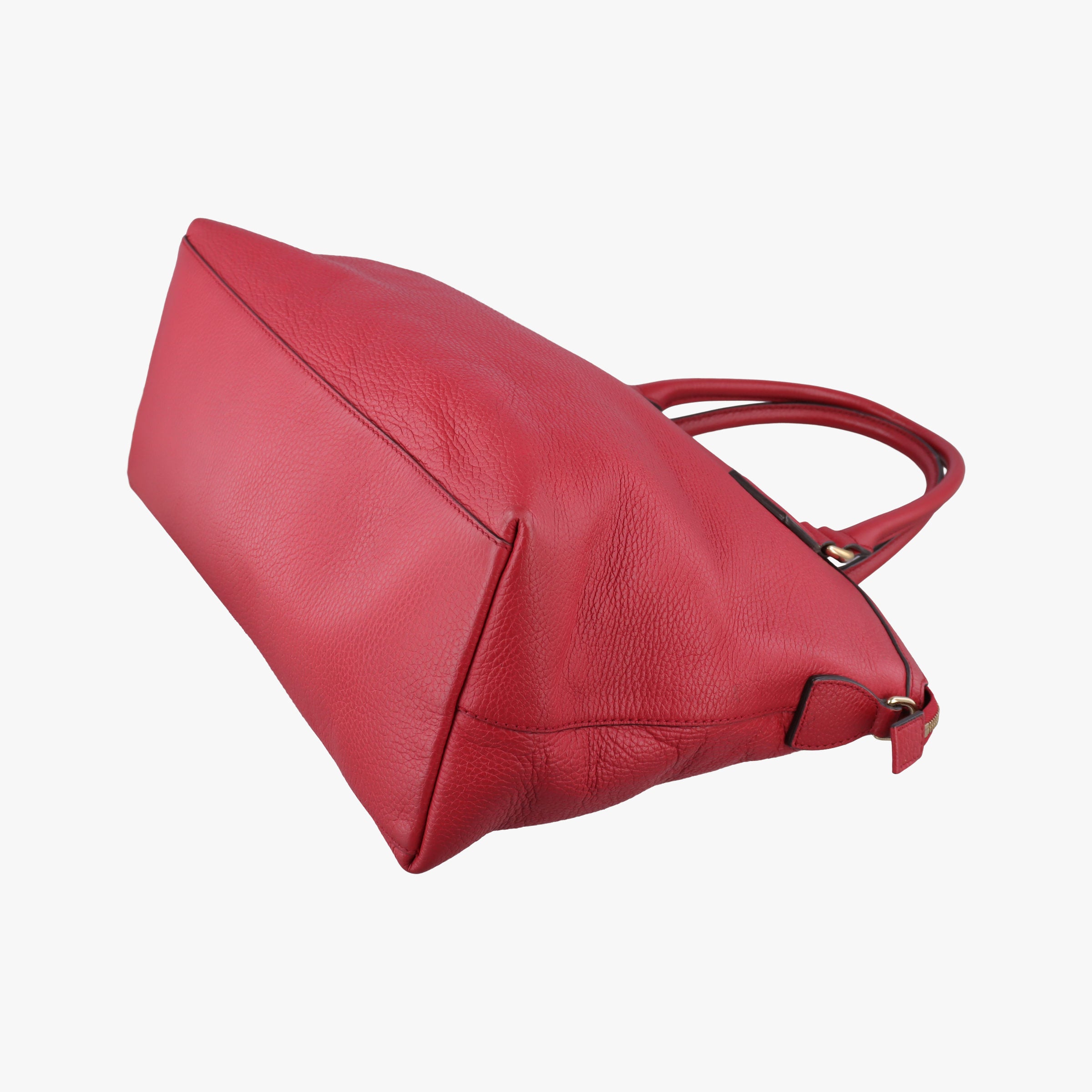 Vintage Gucci Dome Large GG Charm Red Leather 449660 handbag | stylenewstar