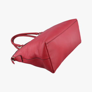 Vintage Gucci Dome Large GG Charm Red Leather 449660 handbag | stylenewstar