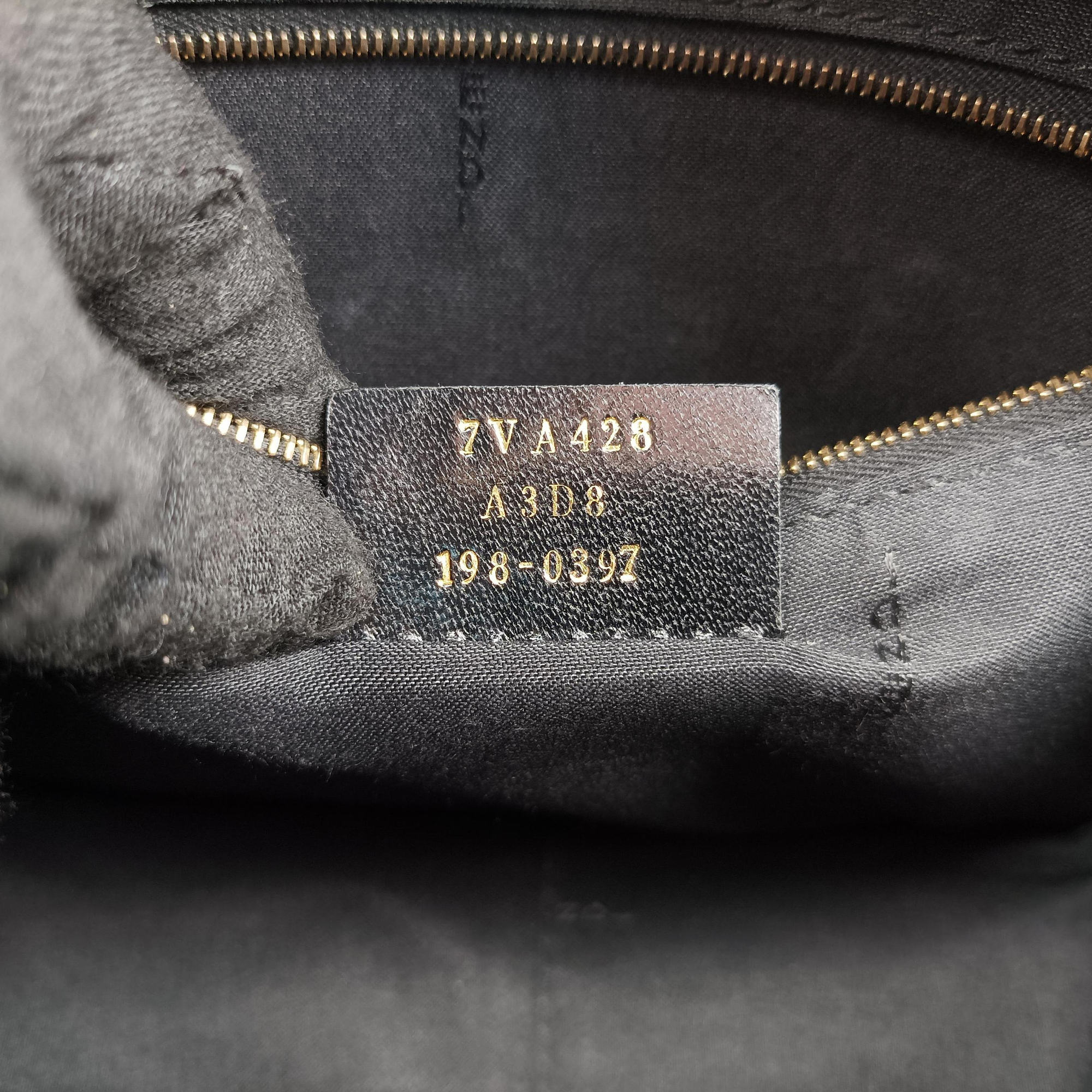 Secondhand Fendi Monster Camera case Black Leather 7VA428 shoulderbag | stylenewstar
