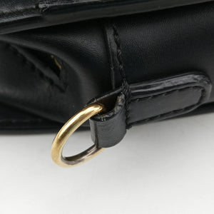 Secondhand Fendi Monster Camera case Black Leather 7VA428 shoulderbag | stylenewstar