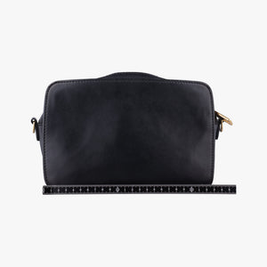 Secondhand Fendi Monster Camera case Black Leather 7VA428 shoulderbag | stylenewstar