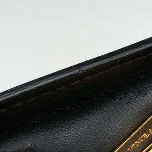 Secondhand Fendi Monster Camera case Black Leather 7VA428 shoulderbag | stylenewstar
