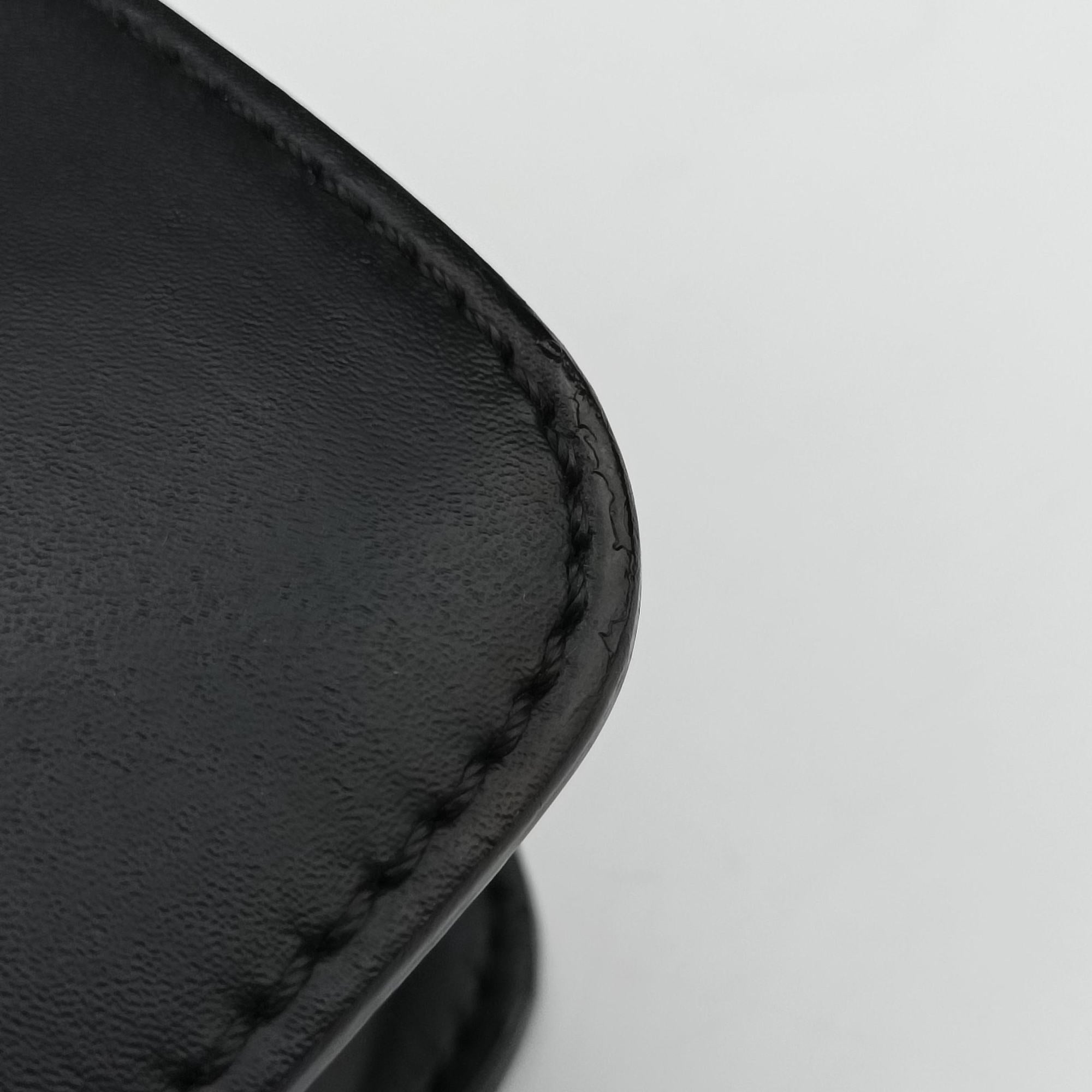Secondhand Fendi Monster Camera case Black Leather 7VA428 shoulderbag | stylenewstar