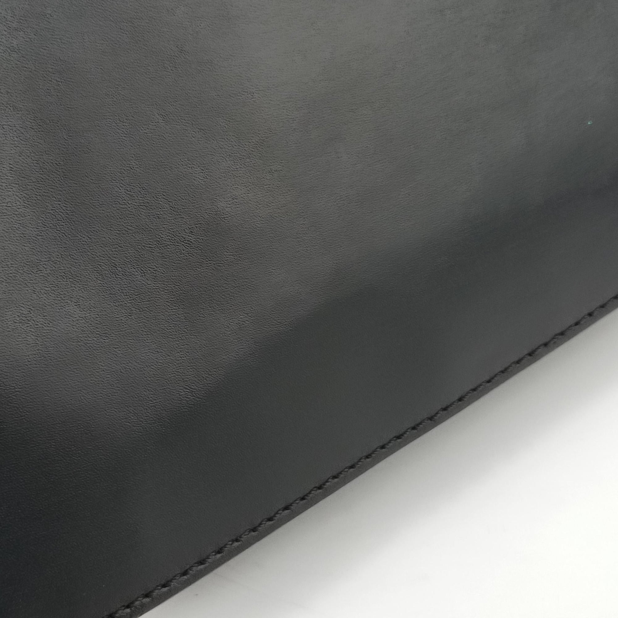 Secondhand Fendi Monster Camera case Black Leather 7VA428 shoulderbag | stylenewstar