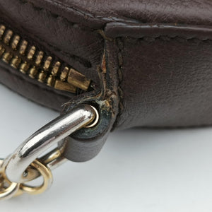 Pre-owned Gucci Ophidia Brown×beige PVC coated canvas×Leather 550618 shoulderbag | stylenewstar