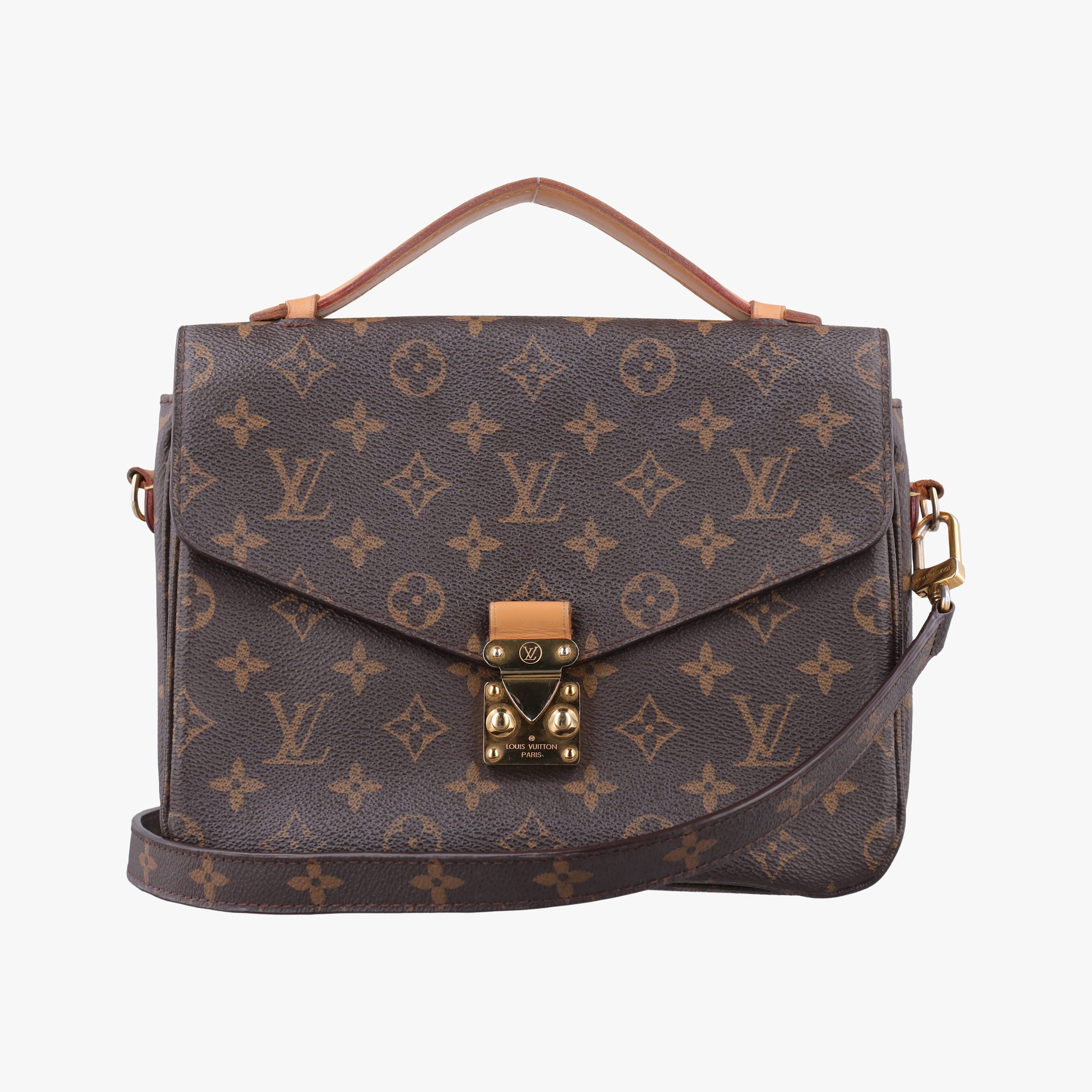 Pre-owned Louis Vuitton Pochette Metis MM Brown Monogram Canvas M44875 shoulderbag | stylenewstar