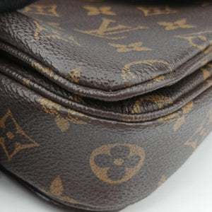 Pre-owned Louis Vuitton Pochette Metis MM Brown Monogram Canvas M44875 shoulderbag | stylenewstar
