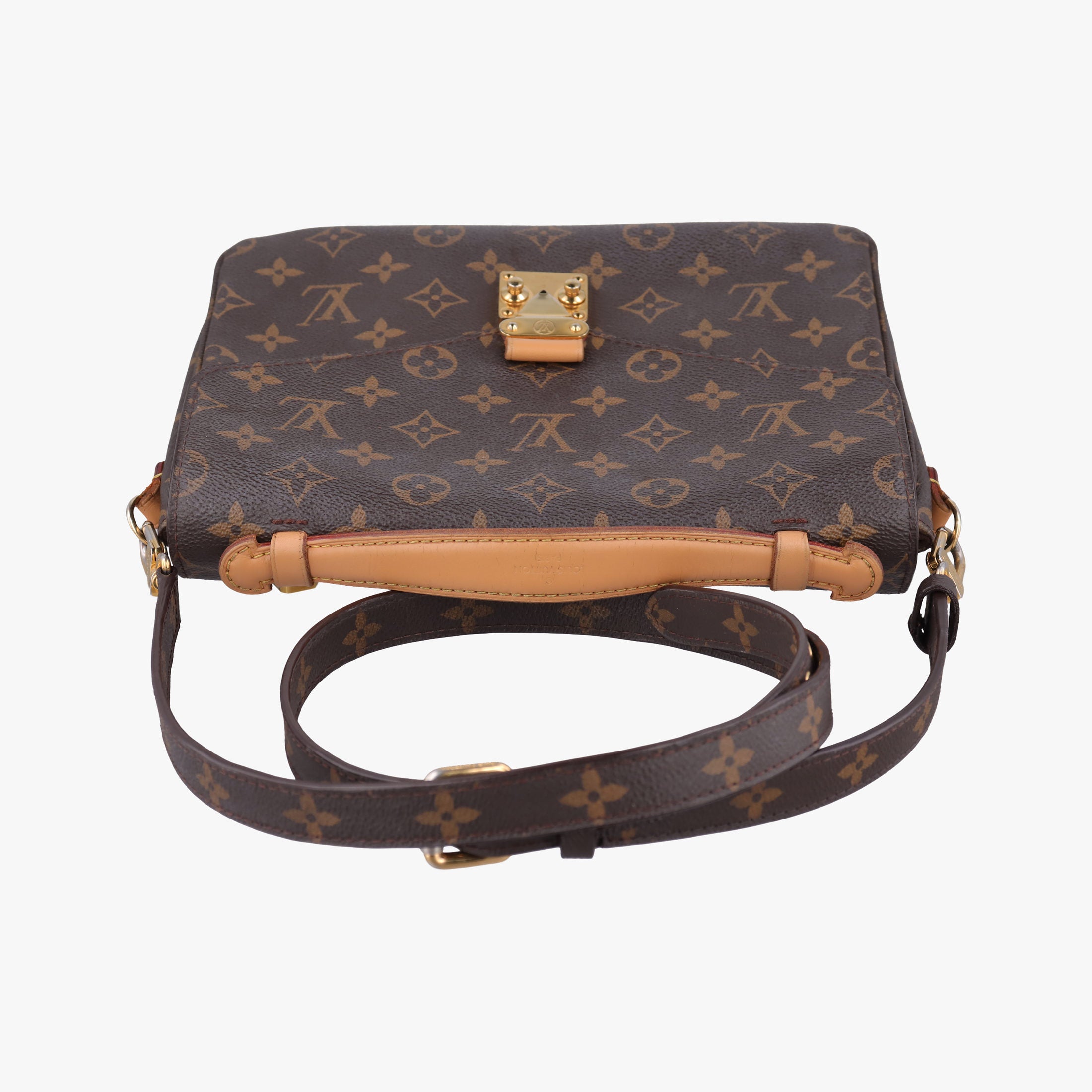 Pre-owned Louis Vuitton Pochette Metis MM Brown Monogram Canvas M44875 shoulderbag | stylenewstar