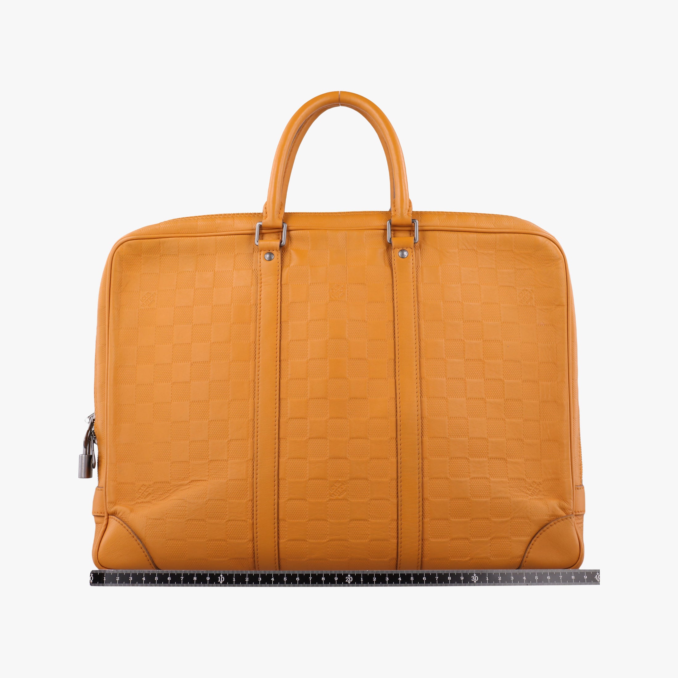 Vintage Louis Vuitton Porte Documents Voyage SOLAR Damier Infini N41218 handbag | stylenewstar