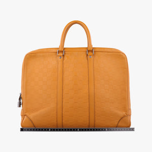 Vintage Louis Vuitton Porte Documents Voyage SOLAR Damier Infini N41218 handbag | stylenewstar