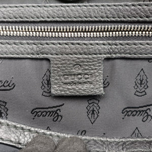 Pre-owned Gucci GG Neoprene Techno Tag Black fabric × Leather 241102 handbag | stylenewstar