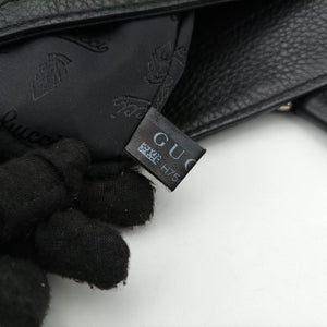 Pre-owned Gucci GG Neoprene Techno Tag Black fabric × Leather 241102 handbag | stylenewstar