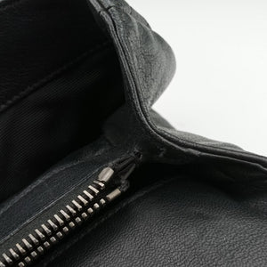 Secondhand Yves Saint Laurent COLLEGE Black Leather 392738 shoulderbag | stylenewstar