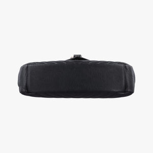 Secondhand Yves Saint Laurent COLLEGE Black Leather 392738 shoulderbag | stylenewstar