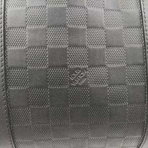 Pre-owned Louis Vuitton TADAO Noir Damier Infini N41269 handbag | stylenewstar