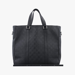 Pre-owned Louis Vuitton TADAO Noir Damier Infini N41269 handbag | stylenewstar