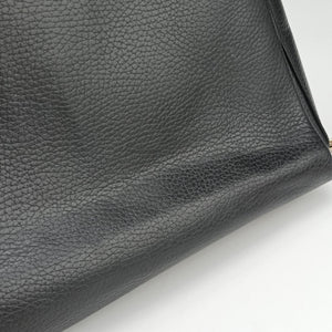 Pre-owned Gucci Interlocking G Black Leather 510306 shoulderbag | stylenewstar