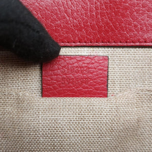 Secondhand Gucci Interlocking G Red Leather 510304 shoulderbag | stylenewstar