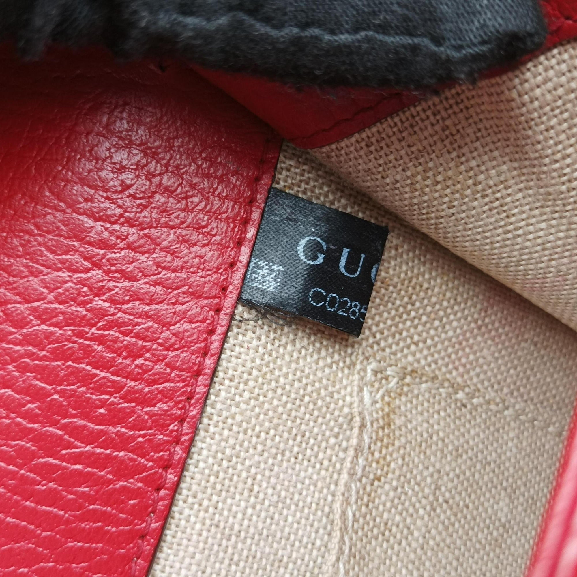 Secondhand Gucci Interlocking G Red Leather 510304 shoulderbag | stylenewstar