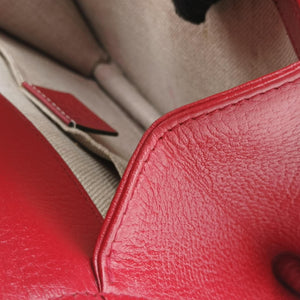 Secondhand Gucci Interlocking G Red Leather 510304 shoulderbag | stylenewstar