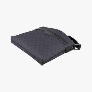 Pre-owned Gucci GG Supreme Black PVC coated canvas 322279 shoulderbag | stylenewstar
