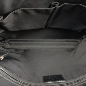 Pre-owned Gucci GG Supreme Black PVC coated canvas 322279 shoulderbag | stylenewstar