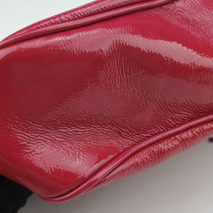 Pre-owned Gucci Soho Rose Patent Leather 308364 shoulderbag | stylenewstar