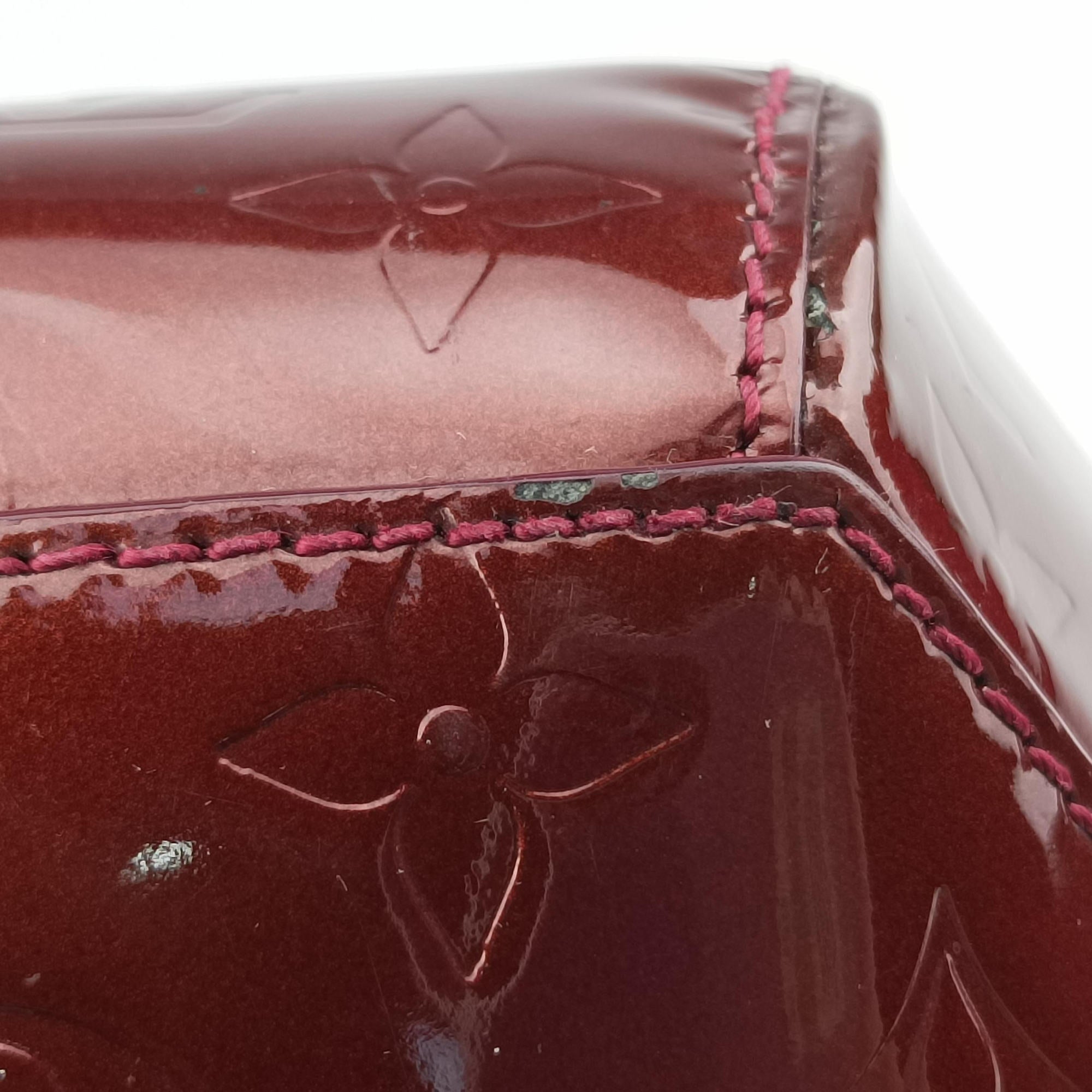 Vintage Louis Vuitton Sherwood PM Amarante Vernis M91488 handbag | stylenewstar