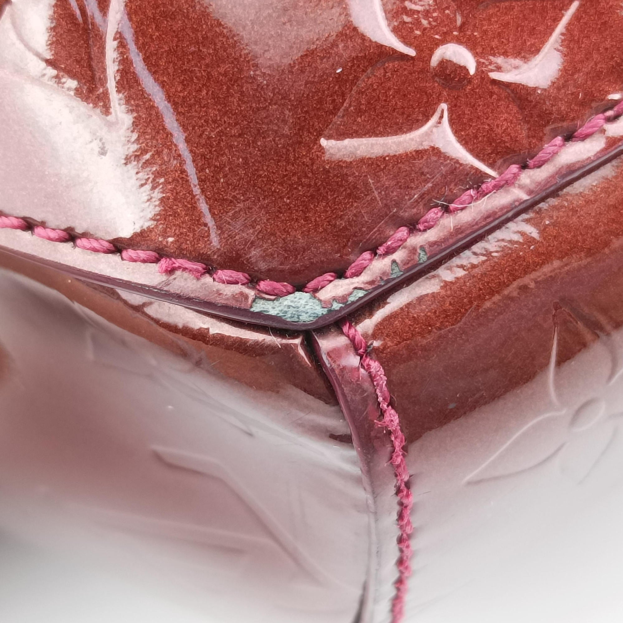 Vintage Louis Vuitton Sherwood PM Amarante Vernis M91488 handbag | stylenewstar